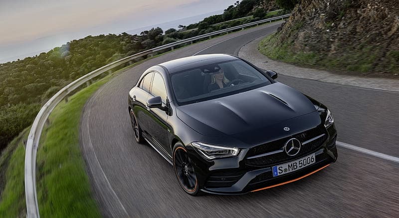 HD-wallpaper-2020-mercedes-benz-cla-250-coupe-edition-orange-art-amg-line-color-cosmos-black-front-car